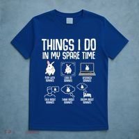 Things I Do In My Spare Time Bunny Rabbit T-Shirt thumb 5