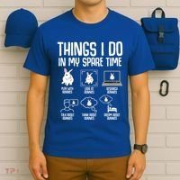 Things I Do In My Spare Time Bunny Rabbit T-Shirt thumb 6