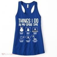 Things I Do In My Spare Time Bunny Rabbit Women's Tank Top thumb 0