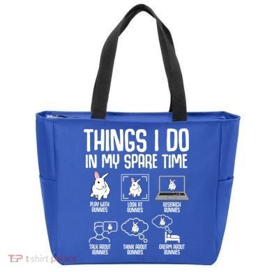 Things I Do In My Spare Time Bunny Rabbit Tote Bag