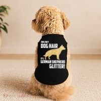 This Isn't Dog Hair It's German Shepherd Glitter T Doggie Tank thumb 2