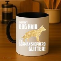 This Isn't Dog Hair It's German Shepherd Glitter T Coffee Mug thumb 4