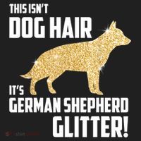 This Isn't Dog Hair It's German Shepherd Glitter T Golf Towel thumb 3