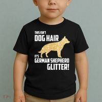 This Isn't Dog Hair It's German Shepherd Glitter T Toddler T-Shirt thumb 2