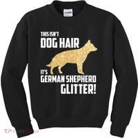 This Isn't Dog Hair It's German Shepherd Glitter T Kids Sweatshirt thumb 0