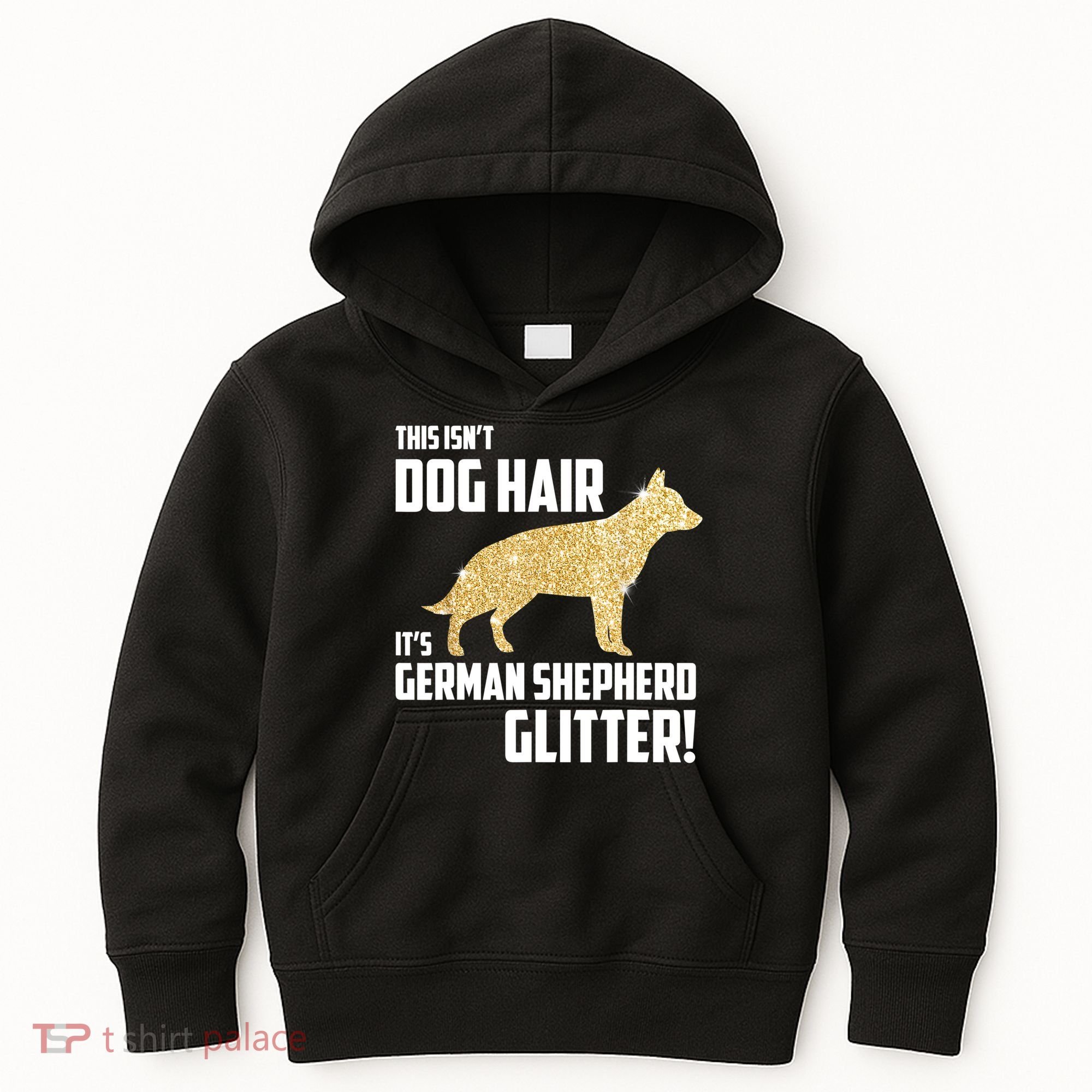 This Isn't Dog Hair It's German Shepherd Glitter T Kids Hoodie