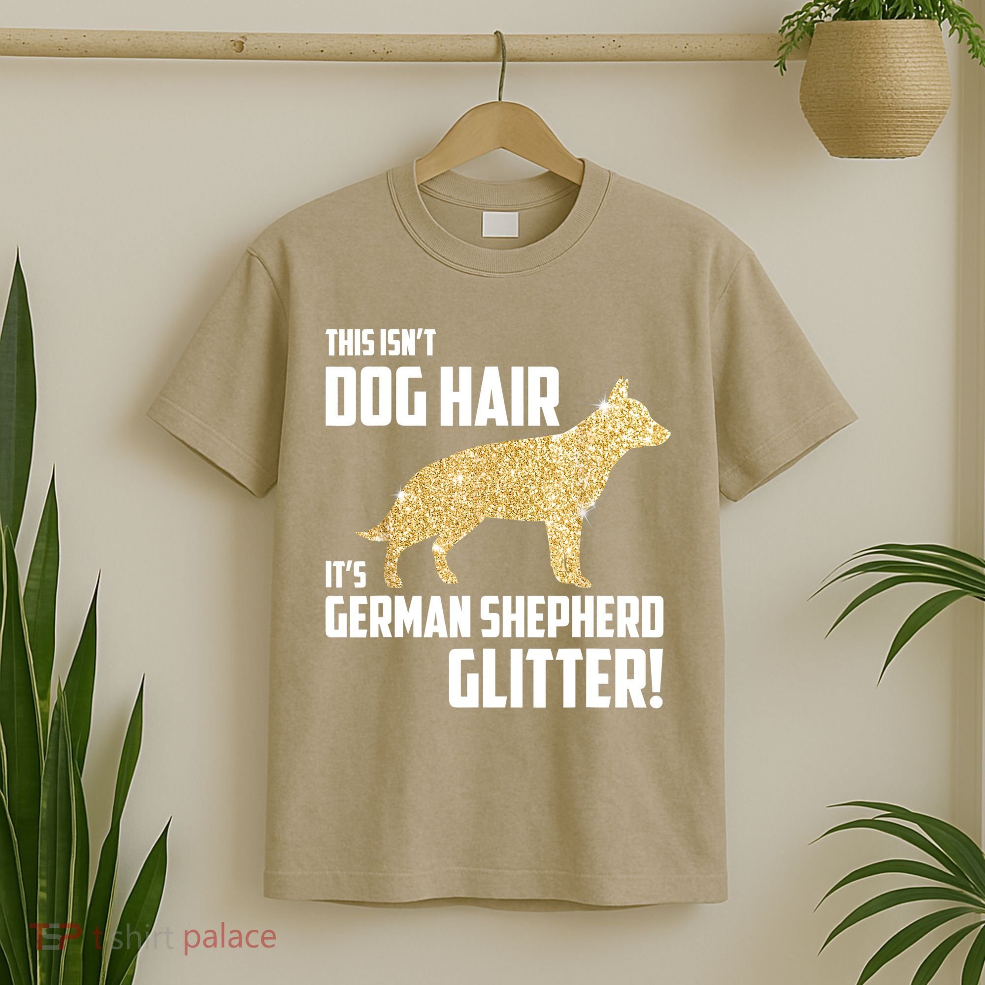 This Isn't Dog Hair It's German Shepherd Glitter T T-Shirt