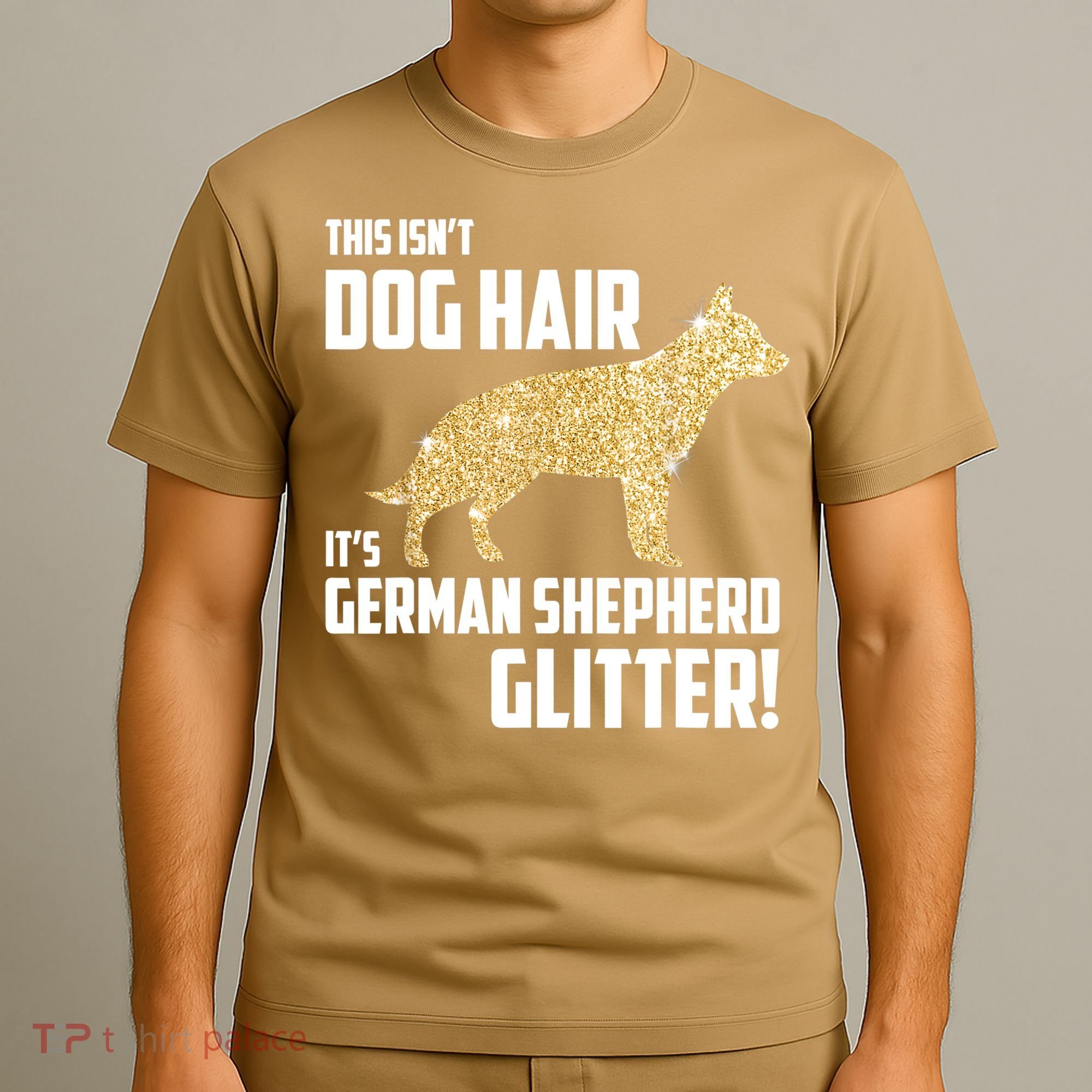 This Isn't Dog Hair It's German Shepherd Glitter T T-Shirt