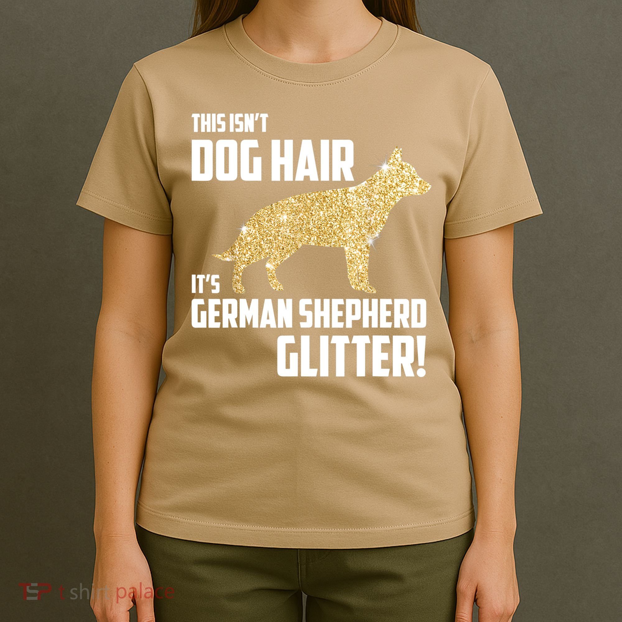 This Isn't Dog Hair It's German Shepherd Glitter T T-Shirt