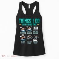 Things I Do In My Spare Time Cruising funny Cruise Women's Tank Top thumb 0