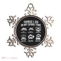 Things I Do In My Spare Time Biker Motorcycle Rider Riding Ornament thumb 0