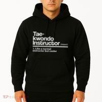 Taekwondo Instructor Definition School Teacher Martial Art Hoodie thumb 2