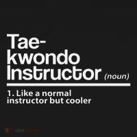 Taekwondo Instructor Definition School Teacher Martial Art Women's Hoodie thumb 2
