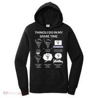 Things I Do In My Spare Time Tornado Women's Hoodie thumb 0