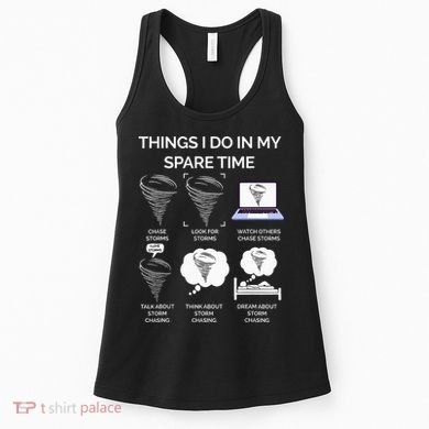 Things I Do In My Spare Time Tornado Women's Tank Top