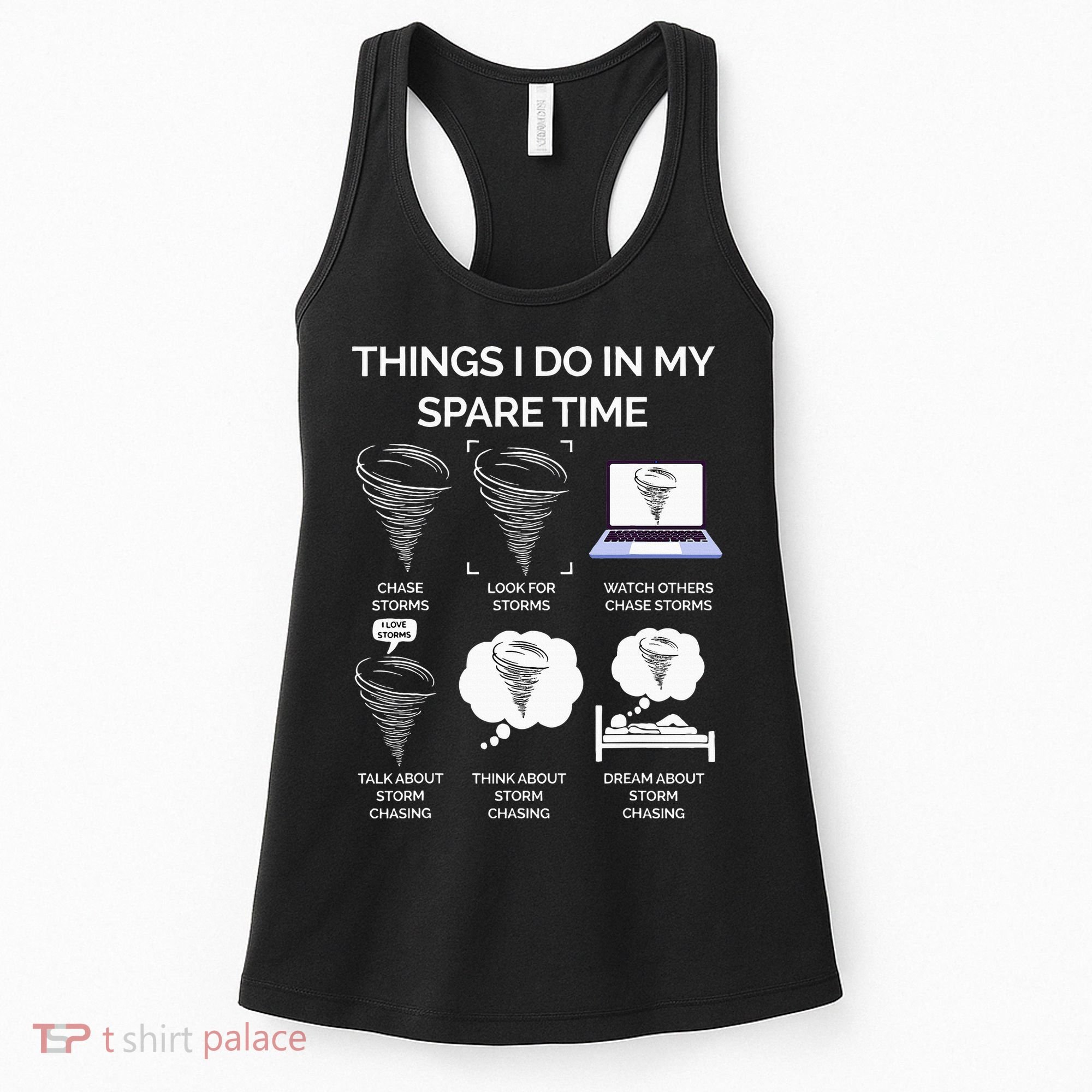 Things I Do In My Spare Time Tornado Women's Tank Top
