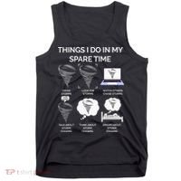 Things I Do In My Spare Time Tornado Tank Top thumb 0