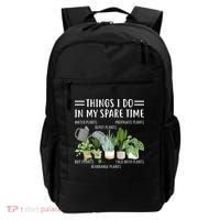 Things I Do In My Spare Time Water Plants Backpack thumb 0