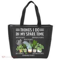 Things I Do In My Spare Time Water Plants Tote Bag thumb 0