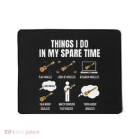 Things I Do In My Spare Time Ukulele Player Mousepad thumb 0
