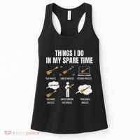 Things I Do In My Spare Time Ukulele Player Women's Tank Top thumb 0