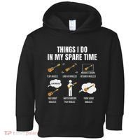 Things I Do In My Spare Time Ukulele Player Toddler Hoodie thumb 0