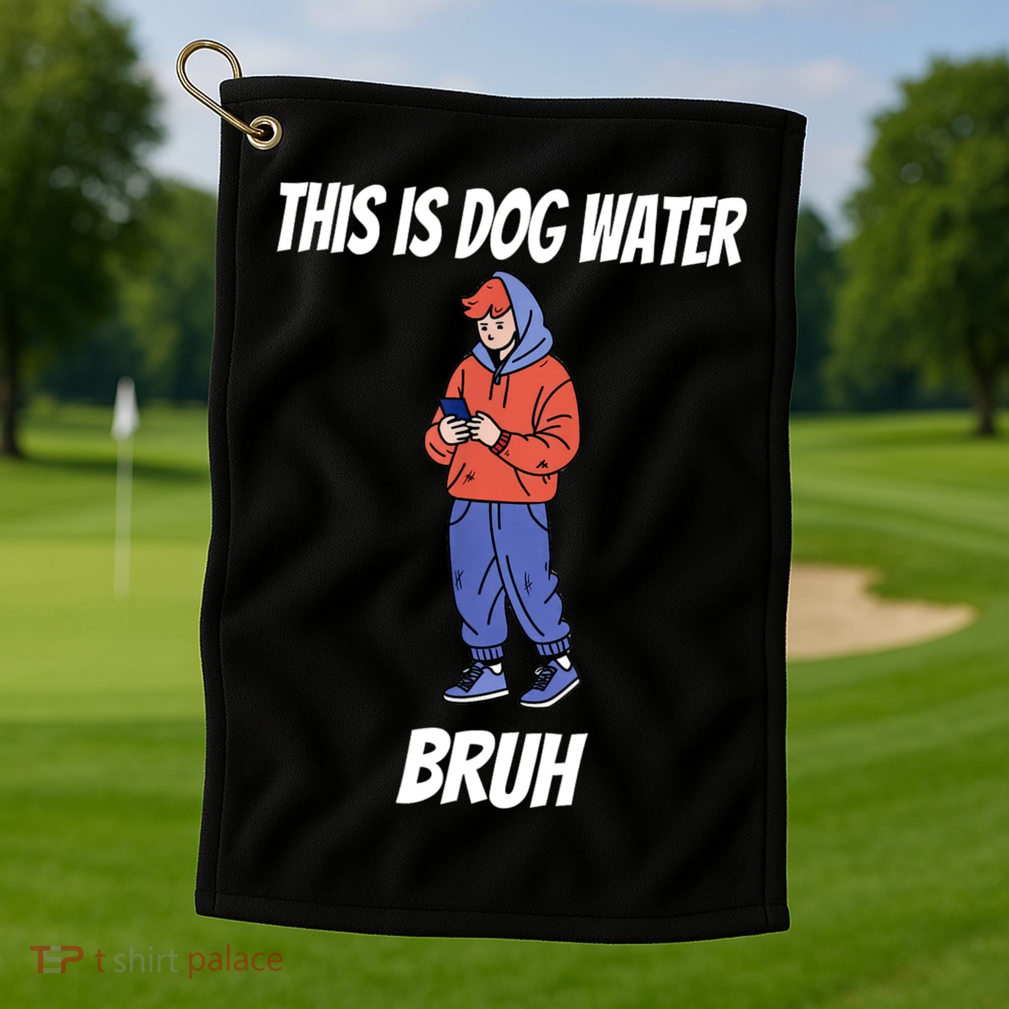 This Is Dog Water Bruh You Doing Too Much Golf Towel