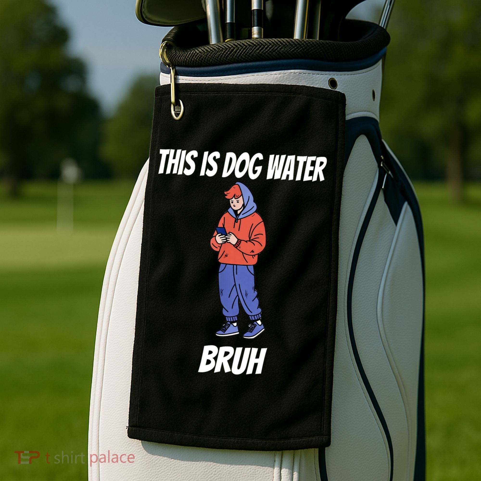 This Is Dog Water Bruh You Doing Too Much Golf Towel