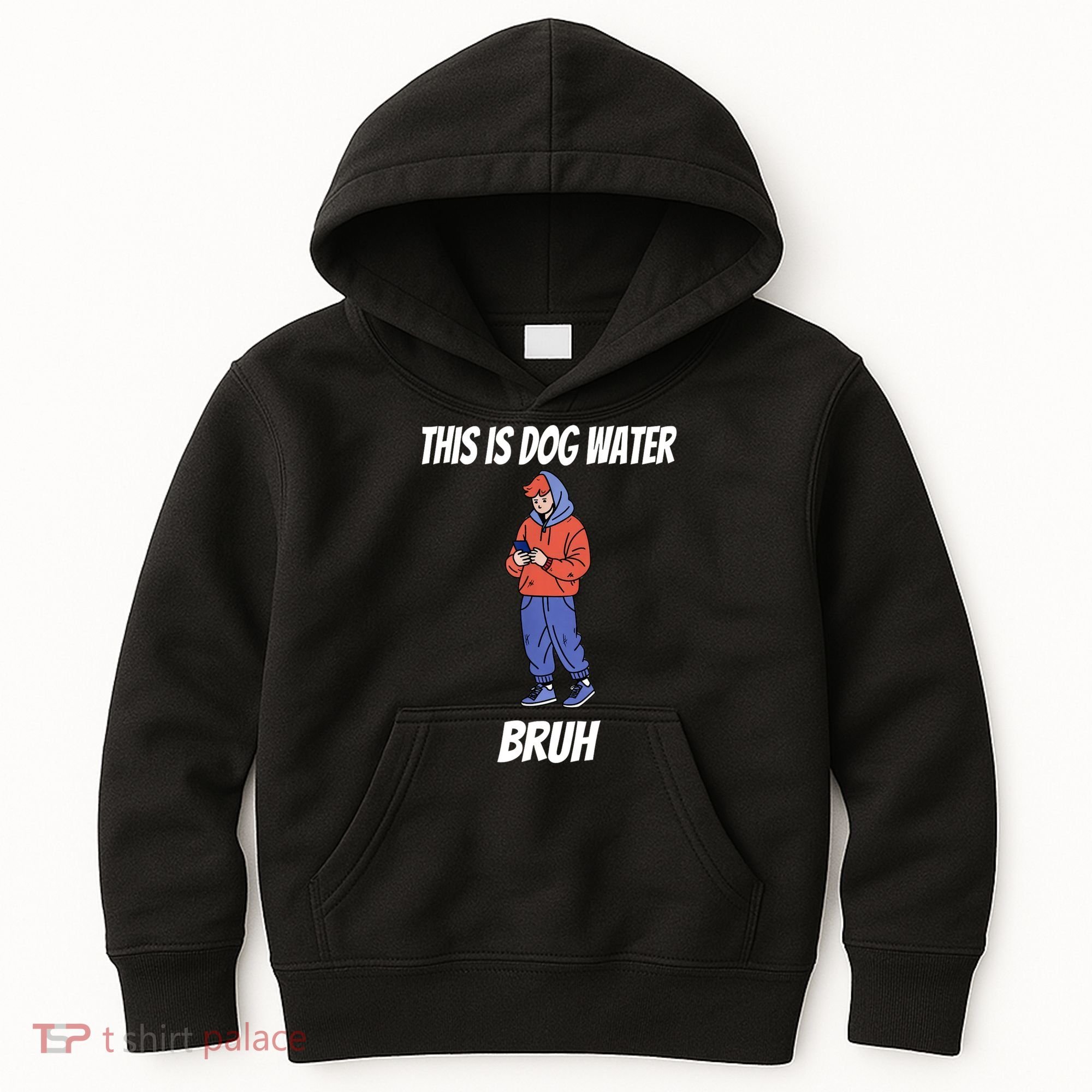 This Is Dog Water Bruh You Doing Too Much Kids Hoodie