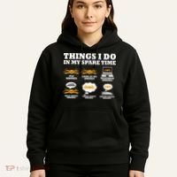 Things I Do In My Spare Time Drone Pilot Quadcopter FPV Hoodie thumb 5