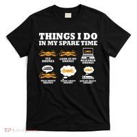 Things I Do In My Spare Time Drone Pilot Quadcopter FPV T-Shirt thumb 0