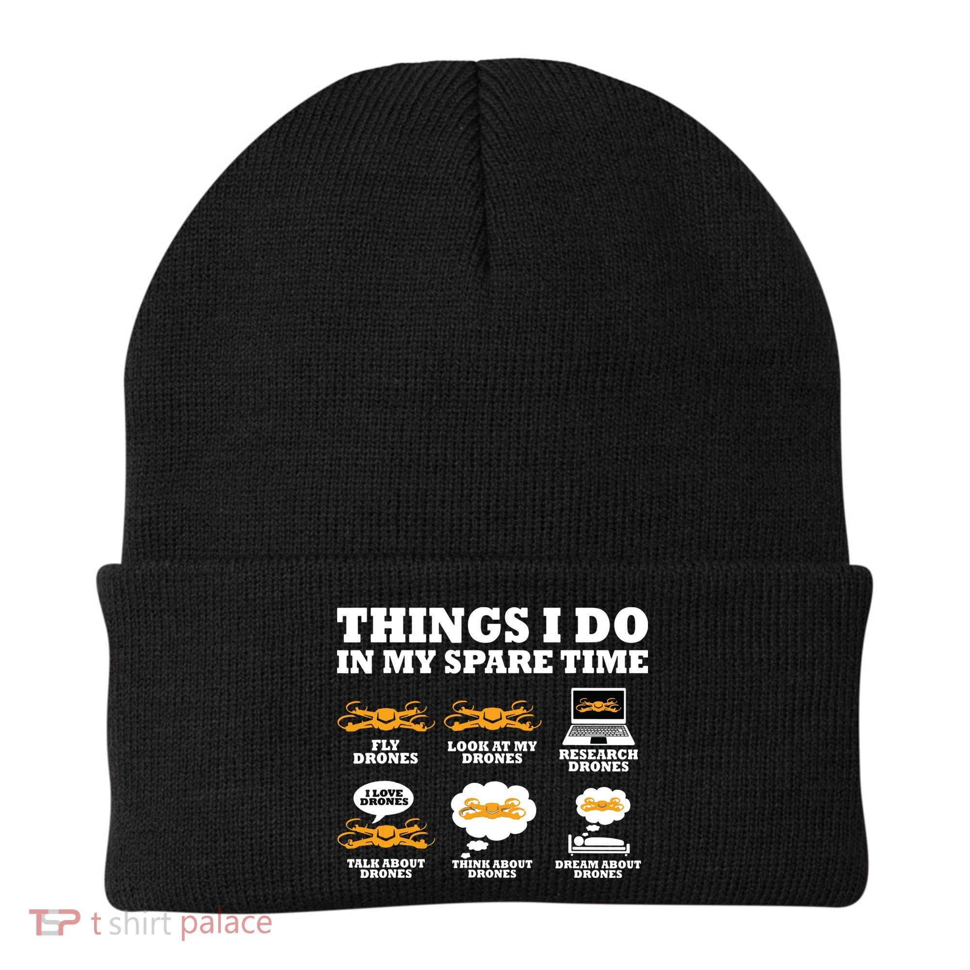Things I Do In My Spare Time Drone Pilot Quadcopter FPV Beanie