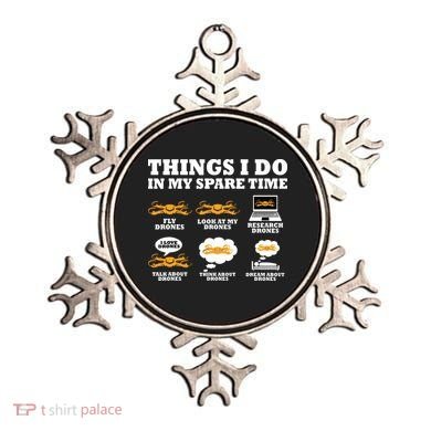Things I Do In My Spare Time Drone Pilot Quadcopter FPV Ornament