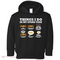 Things I Do In My Spare Time Drone Pilot Quadcopter FPV Toddler Hoodie thumb 0
