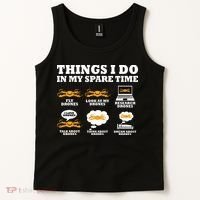 Things I Do In My Spare Time Drone Pilot Quadcopter FPV Tank Top thumb 2