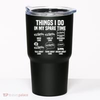 Things I Do In My Spare Time Car Enthusiast Classic Car Guy Tumbler thumb 0
