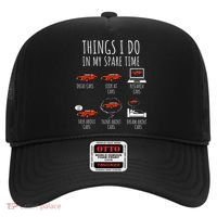 Things I Do In My Spare Time Funny Car Enthusiast Car Lover Hat thumb 0