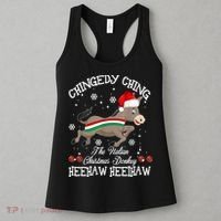 The Italian Donkey Christmas Chingedy Ching Dominick Donkey Xmas Women's Tank Top thumb 3