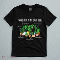 Things I Do In My Spare Time Plant Funny Gardener Gardening T-Shirt thumb 5