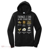 Things I Do In My Spare Time Beekeeper Beekeeping Apiarist Women's Hoodie thumb 0