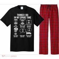 Things I Do In My Spare Time Disc Golf funny Gift Player Pajama Set thumb 0