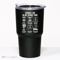 Things I Do In My Spare Time Disc Golf funny Gift Player Tumbler thumb 0