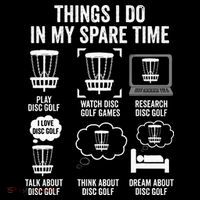Things I Do In My Spare Time Disc Golf funny Gift Player Visor thumb 3