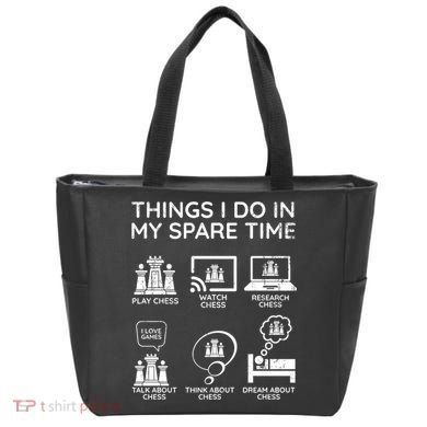 Things I Do In My Spare Time Chess Player Bag