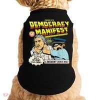 This Is Democracy Manifest Doggie Tank thumb 0