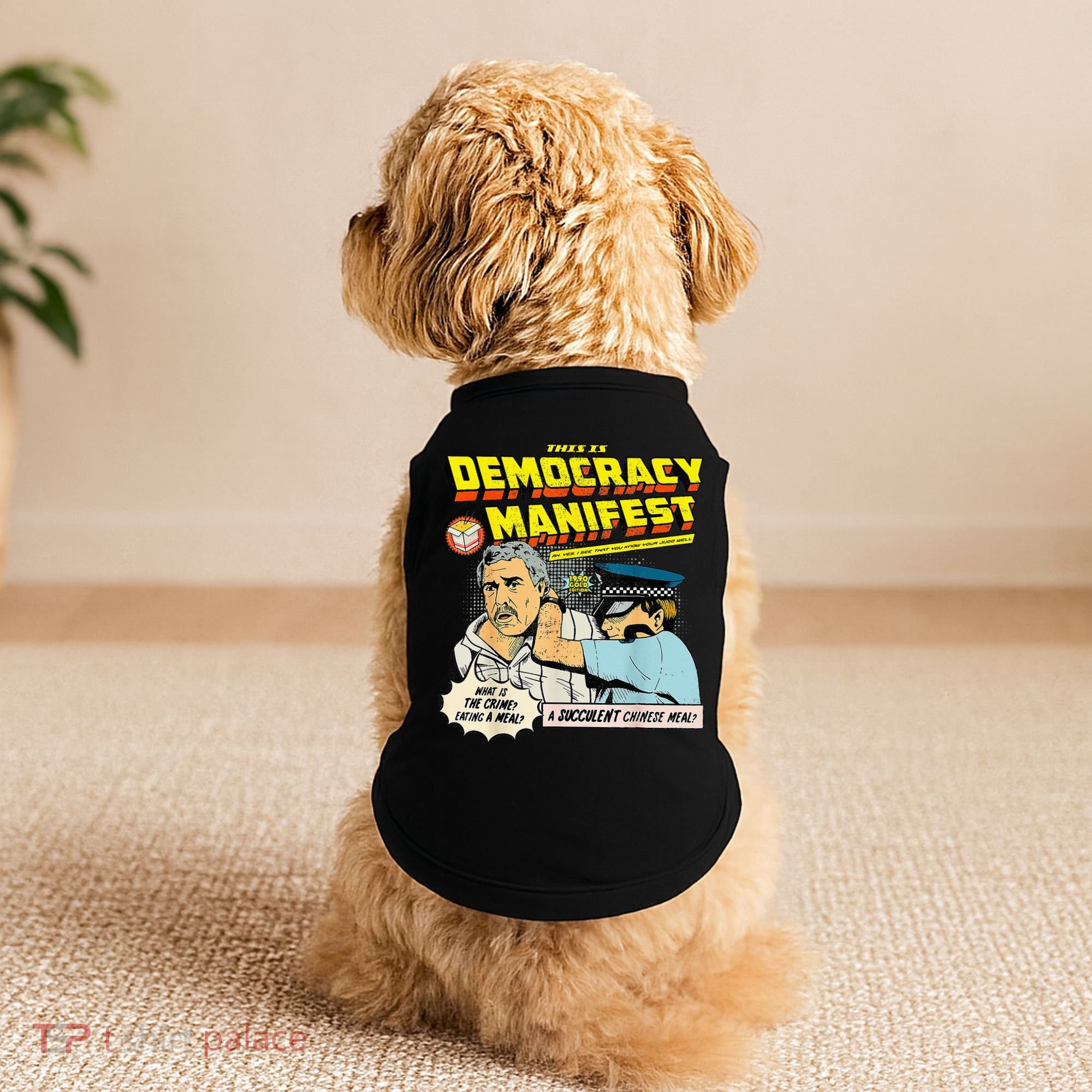 This Is Democracy Manifest Doggie Tank