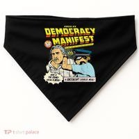 This Is Democracy Manifest USA-Made Doggie Bandana thumb 0