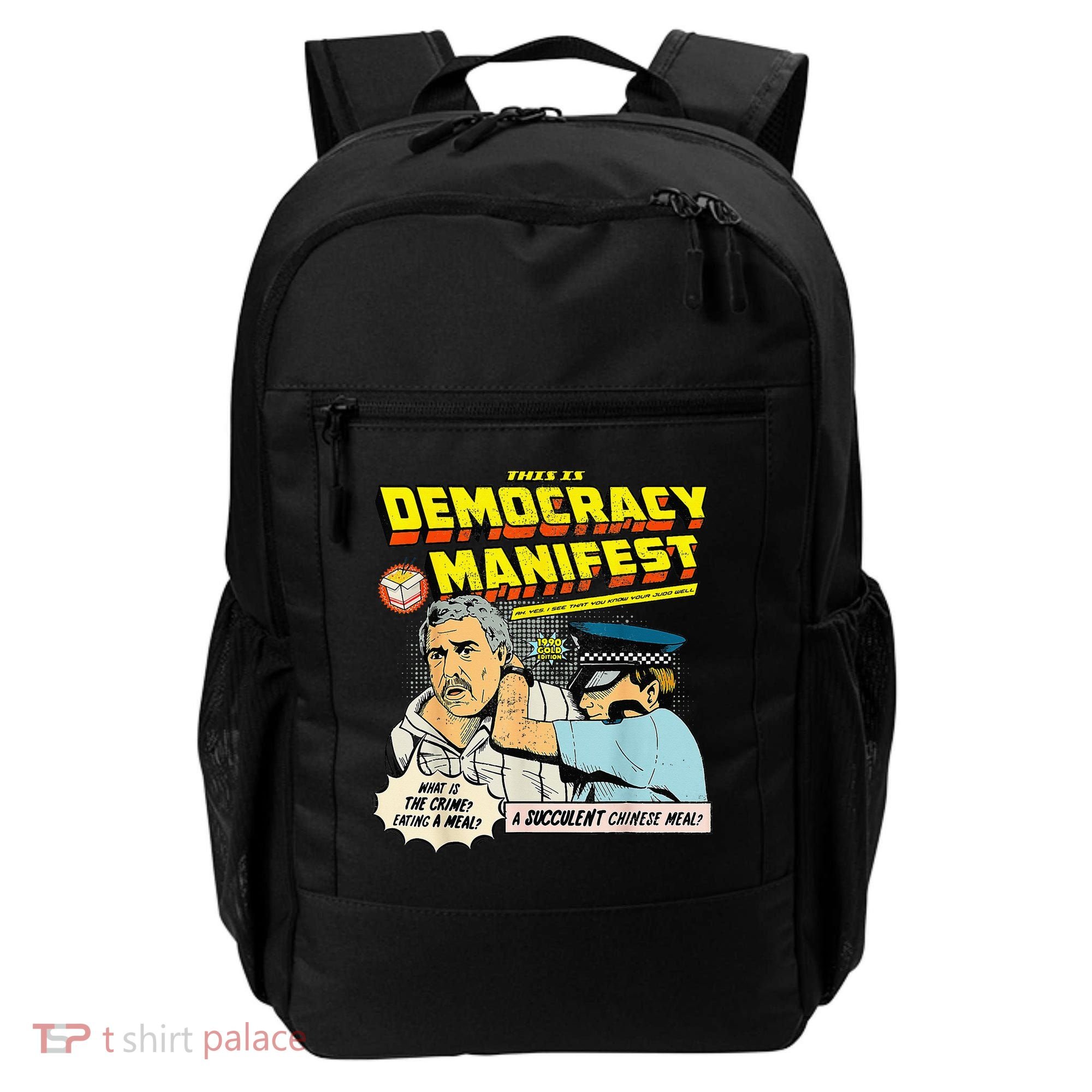 This Is Democracy Manifest Backpack