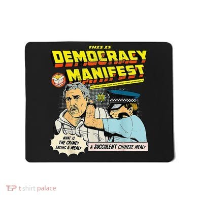This Is Democracy Manifest Mousepad