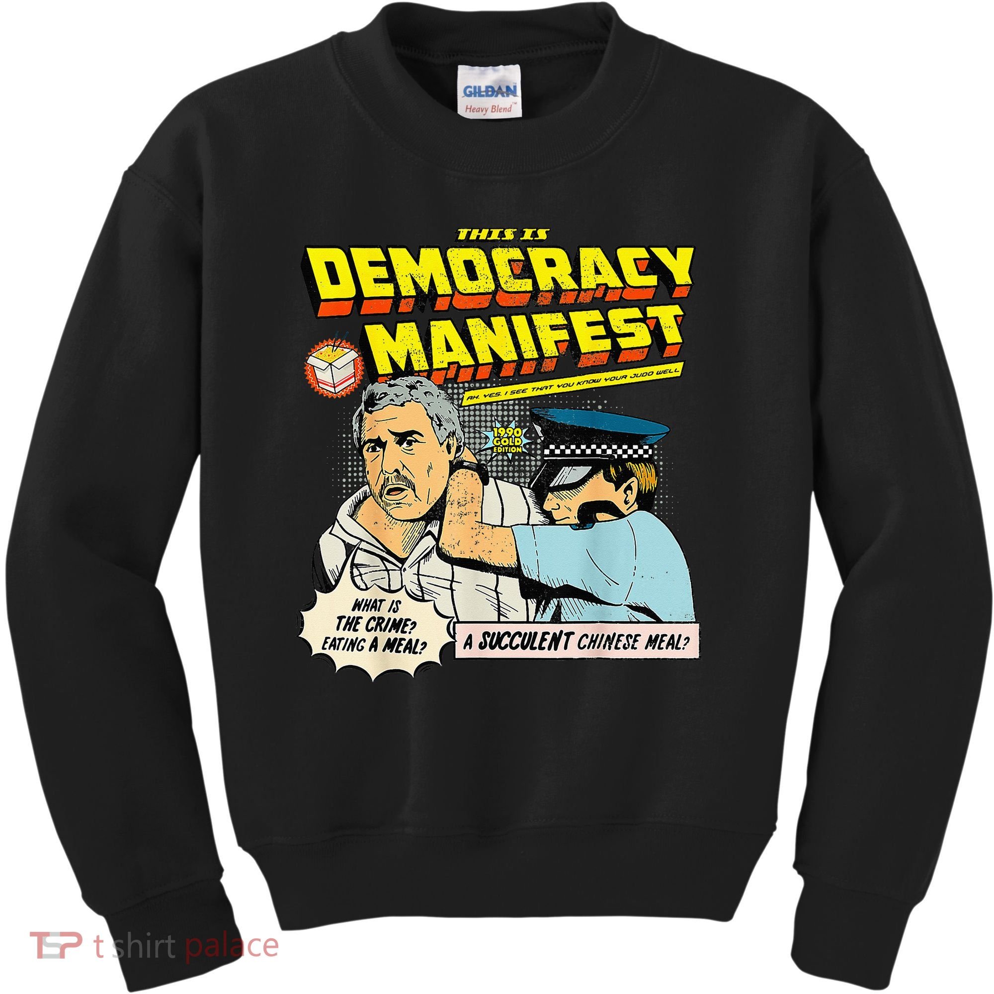 This Is Democracy Manifest Kids Sweatshirt